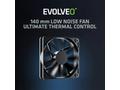 EVOLVEO G850, 850W, ATX 3.1, 80+ GOLD, Modular