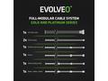 EVOLVEO P1200, 1200W, ATX 3.1, 80+ PLATINUM, 