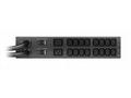 Rack ATS, 230V, 16A, C20 in, (8) C13 (1) C19 out
