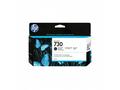 HP 730 130-ml Matte Black Ink Crtg 