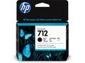HP 712 Inkoustová náplň černá (80ml), 3ED71A