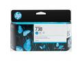 HP 738 - 130 ml - azurová - originální - DesignJet