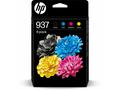 HP Ink Cartridge 937, Black, Tricolor, 1450, 800 s