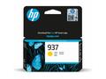 HP Ink Cartridge 937, Yellow, 800 stran