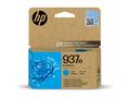 HP 937e EvoMore - Azurová - originální - inkoustov
