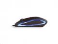 CHERRY myš Gentix, USB, drátová, černá s modrým po