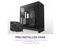 NZXT skříň H9 Flow dvoukomorová ATX, 3x140mm fan, 