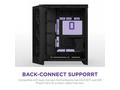 NZXT skříň H9 Flow dvoukomorová ATX, 3x140mm fan, 