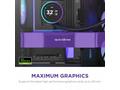 NZXT skříň H9 Flow RGB+ dvoukomorová ATX, 2x140 mm
