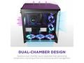 NZXT skříň H9 Flow RGB+ dvoukomorová ATX, 2x140 mm