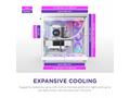 NZXT skříň H9 Flow RGB+ dvoukomorová ATX, 2x140 mm