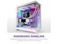 NZXT skříň H9 Flow RGB+ dvoukomorová ATX, 2x140 mm
