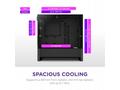 NZXT skříň H3 Flow, microATX, 1x120mm, USB, USB-C,