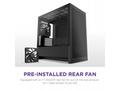 NZXT skříň H3 Flow, microATX, 1x120mm, USB, USB-C,