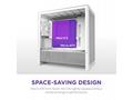 NZXT skříň H3 Flow, microATX, 1x120mm, USB, USB-C,