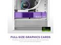 NZXT skříň H3 Flow, microATX, 1x120mm, USB, USB-C,
