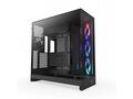 NZXT skříň H9 Flow RGB dvoukomorová ATX, 1x140 RGB