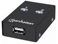 MANHATTAN USB 2.0 přepínač 2:1 (switch, 1 zařízení