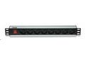 Intellinet 19" Rackmount 8-Way Power Strip - Germa