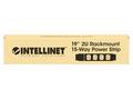 Intellinet 19" 2U Rackmount 15-Way Power Strip - G