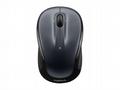 Logitech myš M325S Malá bezdrátová myš, tmavě šedá