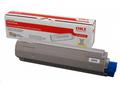 OKI Žlutý toner do C810, 830 (8.000 stránek)