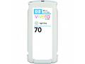 HP Ink Cartridge No. 70, Light Cyan, 130ml
