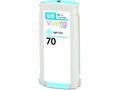 HP Ink Cartridge No. 70, Light Cyan, 130ml