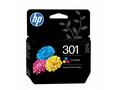 HP Ink Cartridge 301, Color, 165 stran