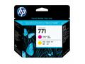 HP 771 - Žlutá, purpurová - tisková hlava - pro De