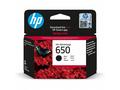 HP 650 Black Ink Cart, 6,5 ml, CZ101AE (360 pages)