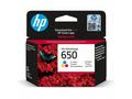 HP 650 Tri-color Ink Cart, 5 ml, CZ102AE (200 page