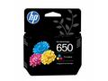 HP 650 Tri-color Ink Cart, 5 ml, CZ102AE (200 page