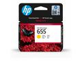 HP 655 Yellow Ink Cart, CZ112AE (600 pages)