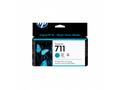 HP 711 Cyan DJ Ink Cart, 29 ml, CZ130A