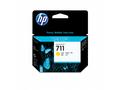 HP 711 Yellow DJ Ink Cart, 29 ml, CZ132A