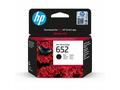 HP 652 Black Original Ink Advantage Cartridge,, F6