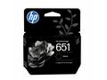 HP 651 Black Original Ink Advantage Cartridge, C2P