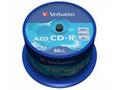 VERBATIM CD-R(50-Pack)Spindle, Crystal, DLP, 52x, 