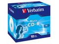 VERBATIM CD-R80 700MB AUDIO, 16x, 80min, jewel, 10
