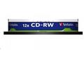 VERBATIM CD-RW SERL 700MB, 12x, spindle 10 ks