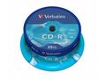VERBATIM CD-R80 700MB, 52x, Extra Protection, 25pa