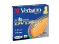 VERBATIM DVD+RW(5-Pack)Slim, Colour,, 4x, DLP, 4.7