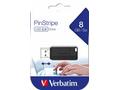 VERBATIM Flash Disk 8GB Store "n" Go PinStripe, če