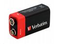 VERBATIM Alkalické baterie 9V, 1 PACK, 6LR61