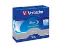 VERBATIM BD-R SL(5-pack)Blu-Ray, Jewel, 6x, 25GB