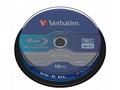 VERBATIM BD-R(10-pack), DualLayer, spindle, 6X, 50