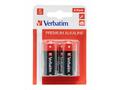 VERBATIM Alkalické baterie C, 2 PACK, LR14