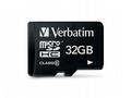 VERBATIM MicroSDHC karta 32GB Premium, U1