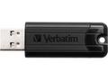 VERBATIM Flash Disk 256GB PinStripe USB 3.0, černá